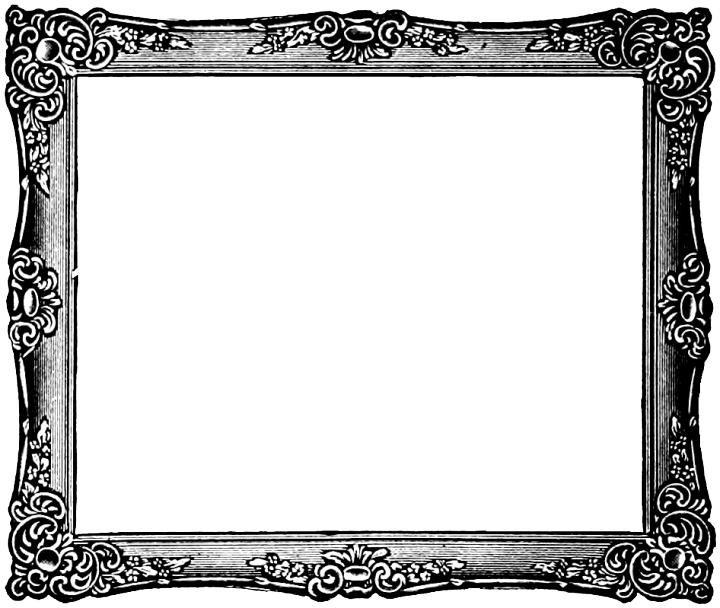 picture frame transparent background