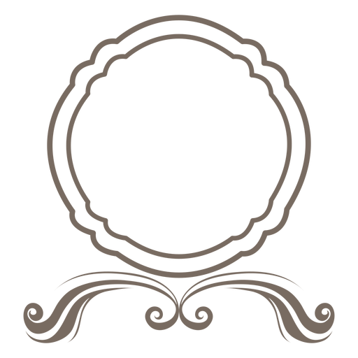 Round Frame Clip Art PNG Image​