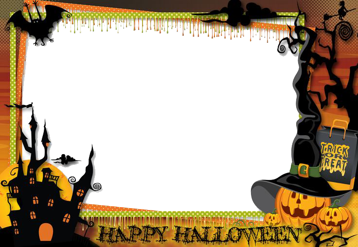 halloween border clipart