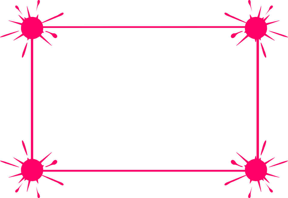 pink border design