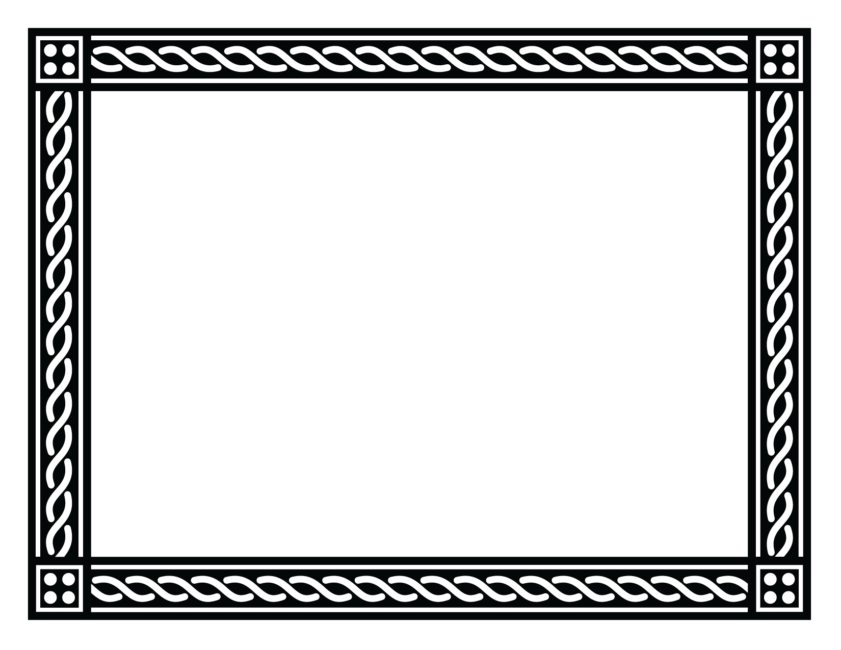 Black Border PNG Transparent Images - PNG All