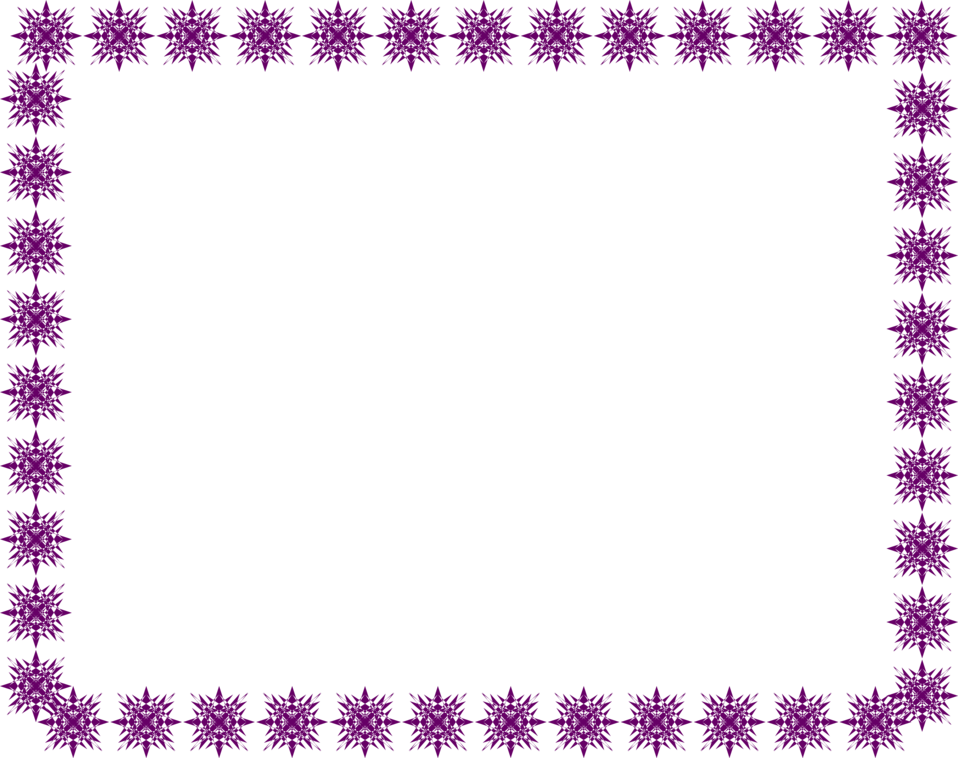 purple borders and frames clipart