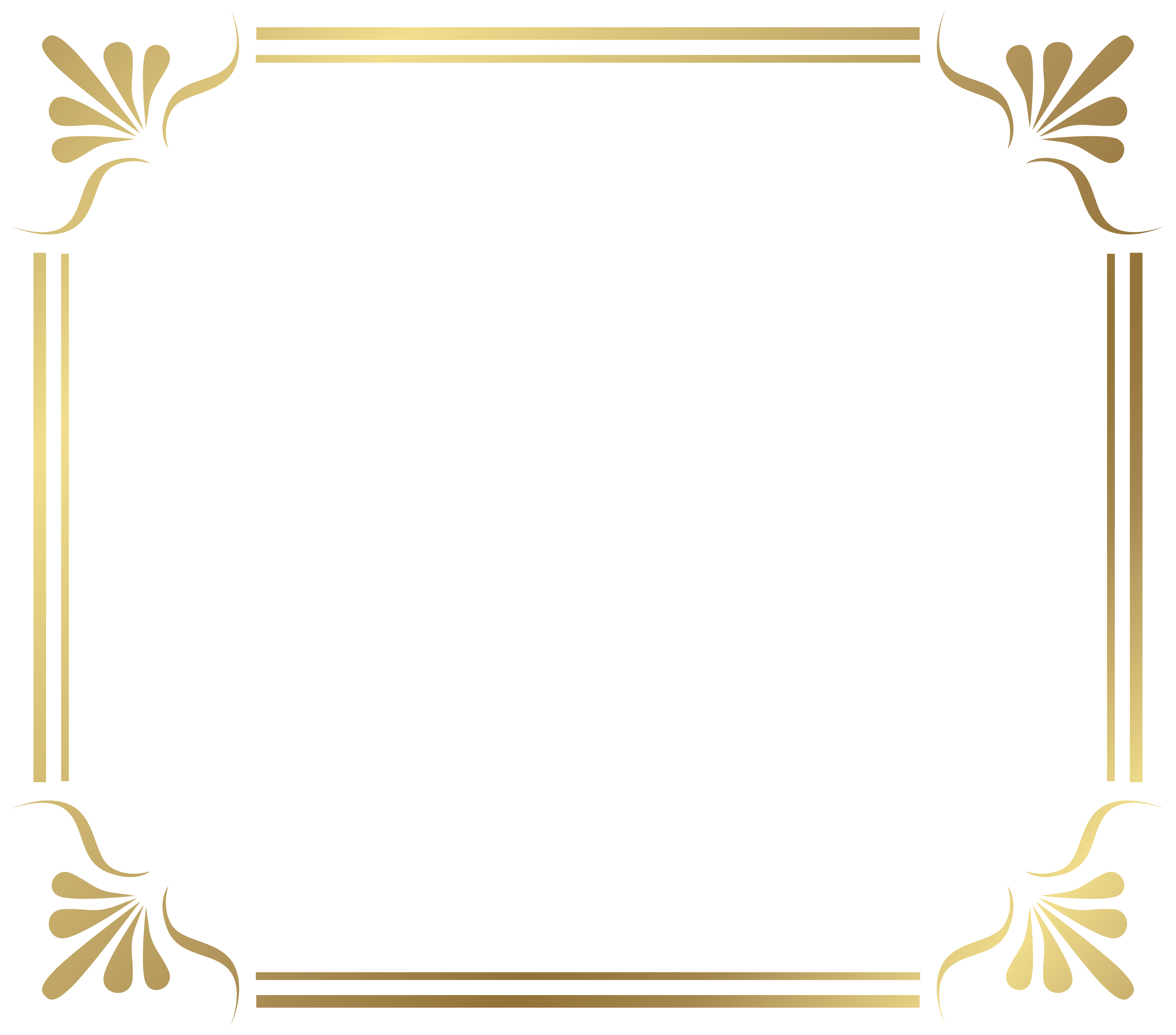 gold picture frame border