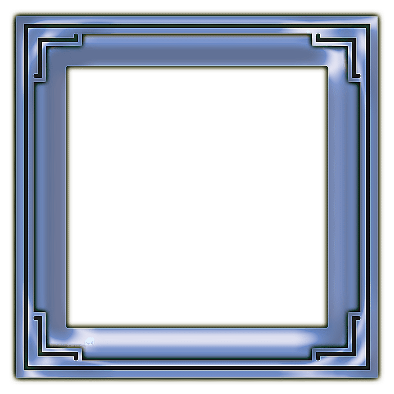 Square Frame PNG, Square Frame Transparent Background - FreeIconsPNG