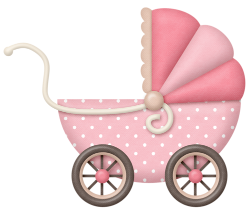 pink baby girl clipart