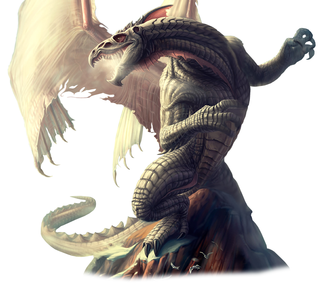 Download Realistic Dragon Clipart HQ PNG Image