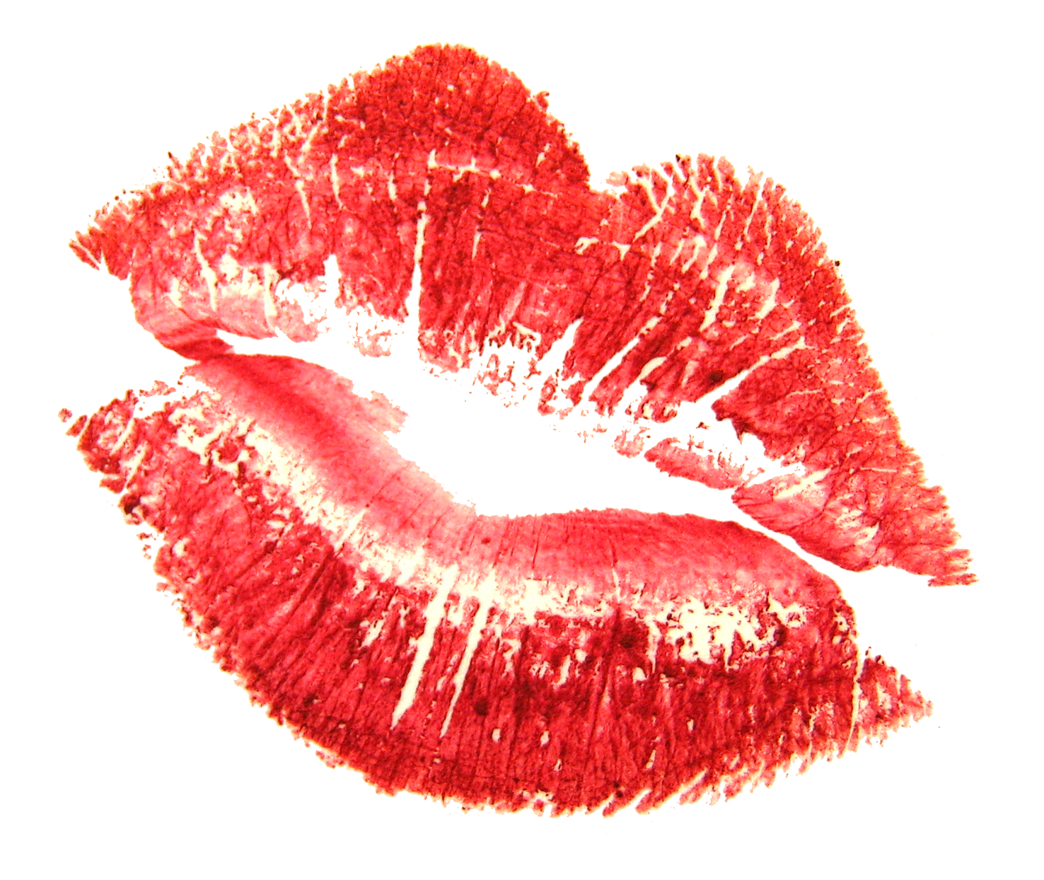 kiss mark transparent