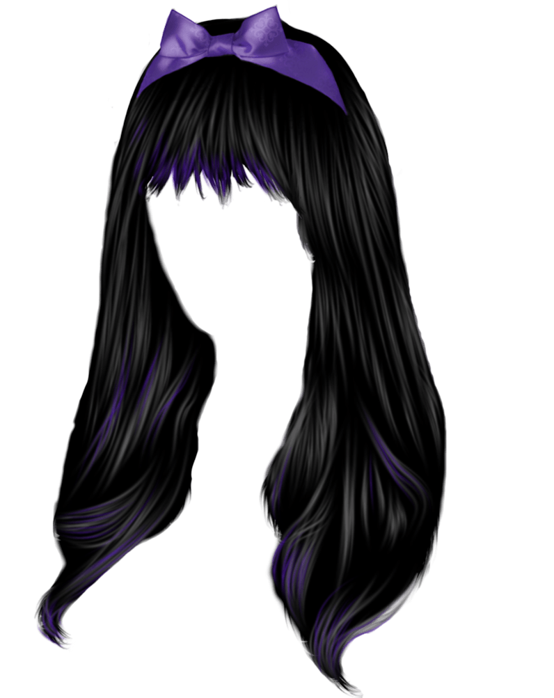 Roblox Black Hair - Free Transparent PNG Clipart Images Download