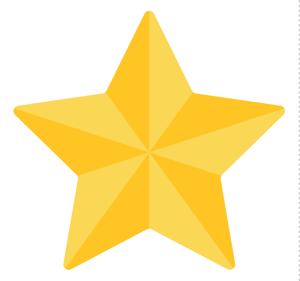 gold star clipart no background