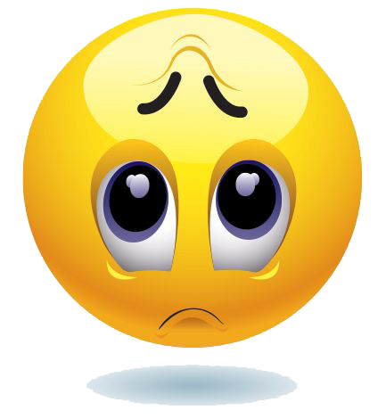 sad face emoticon png