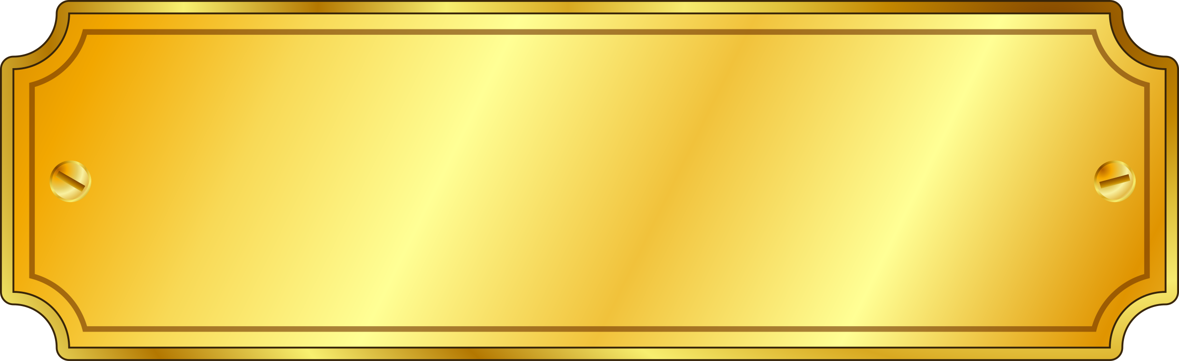 gold plate png