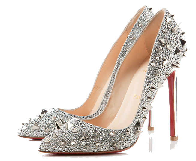 Talon louboutin transparent new arrivals