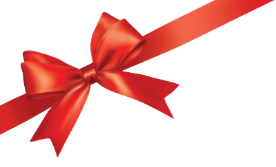 Gift with red Ribbon on transparent background PNG - Similar PNG