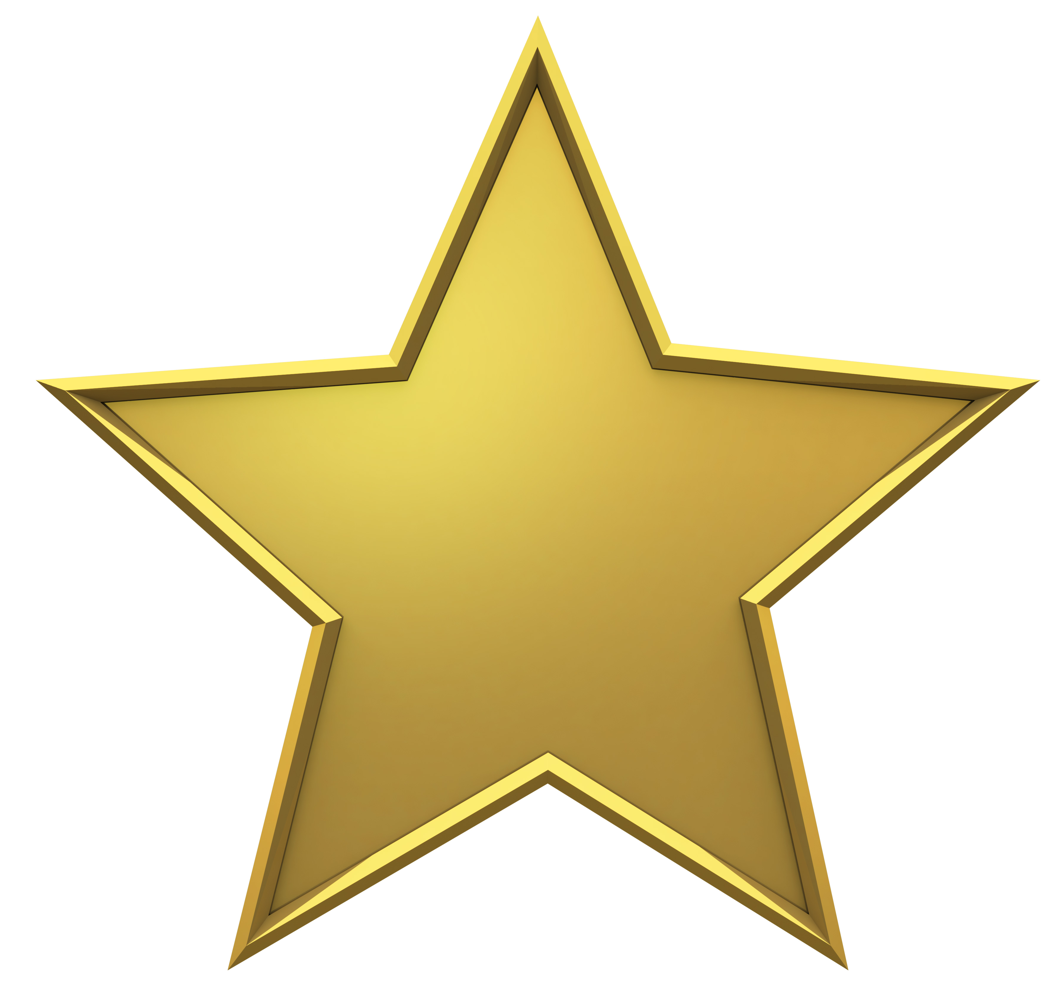 3d star logo png