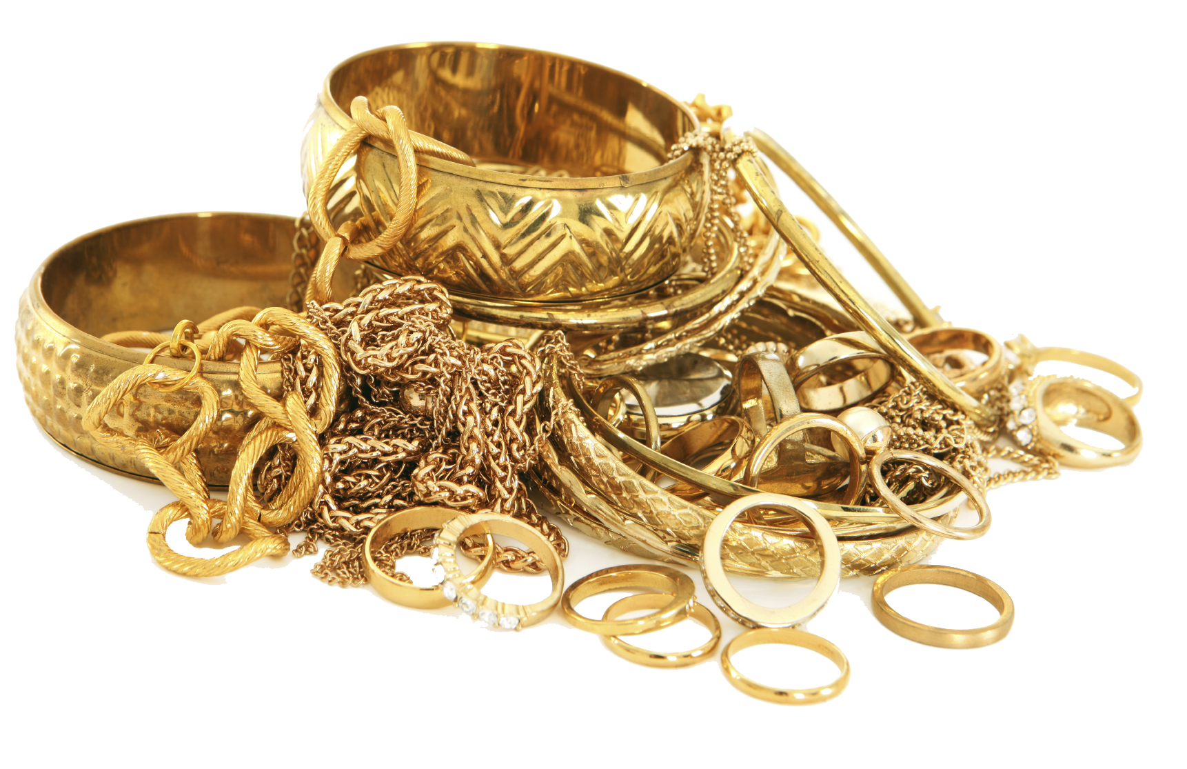 pile of jewelry png