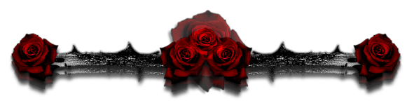 gothic roses clipart