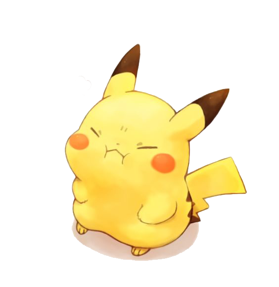 Download Angry Pikachu Transparent HQ PNG Image