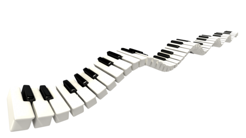 piano keys clip art