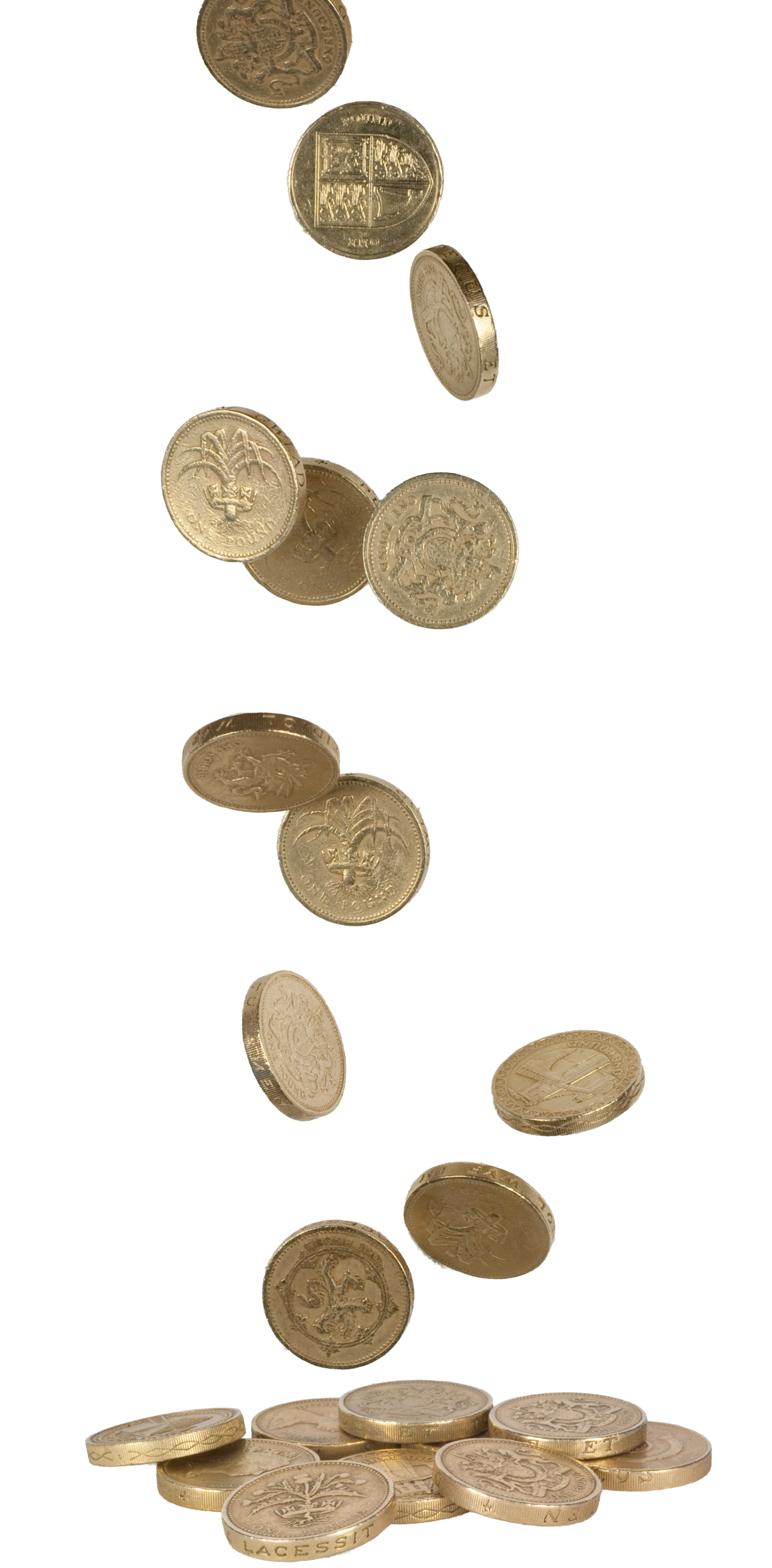 raining coins png