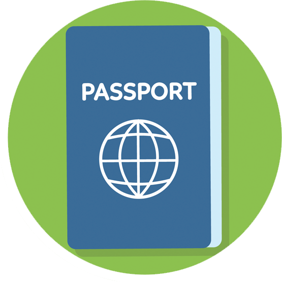 passport clipart free