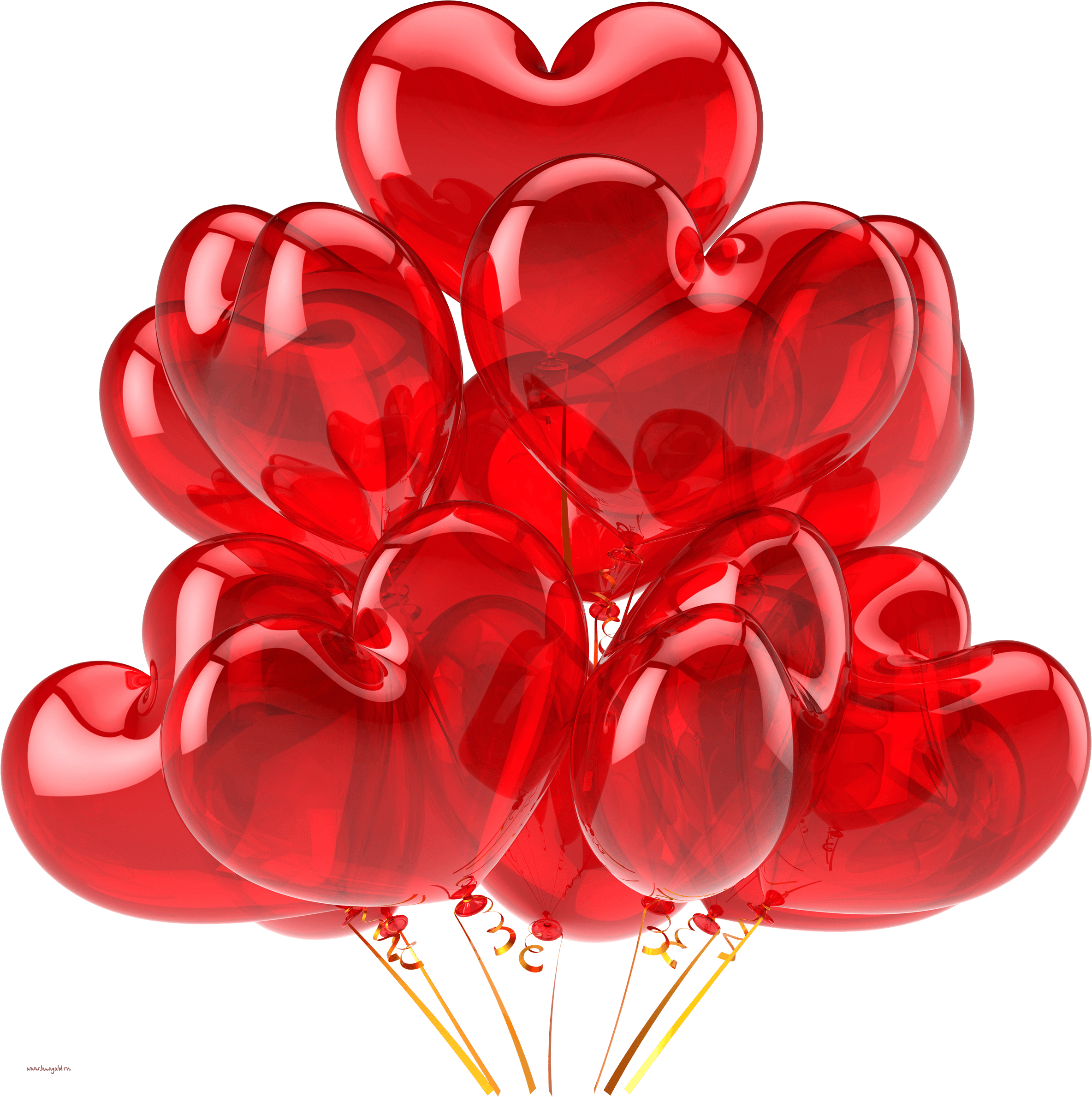 red heart balloon