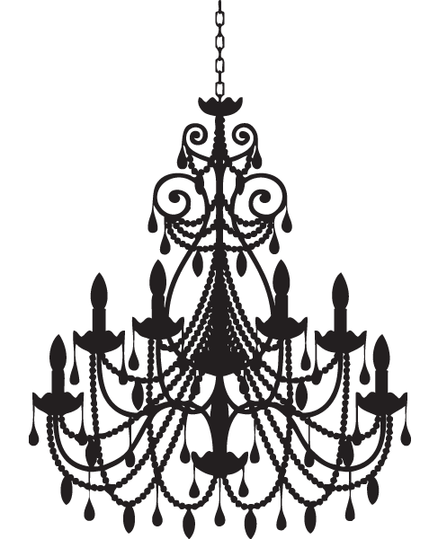 chandelier silhouette png