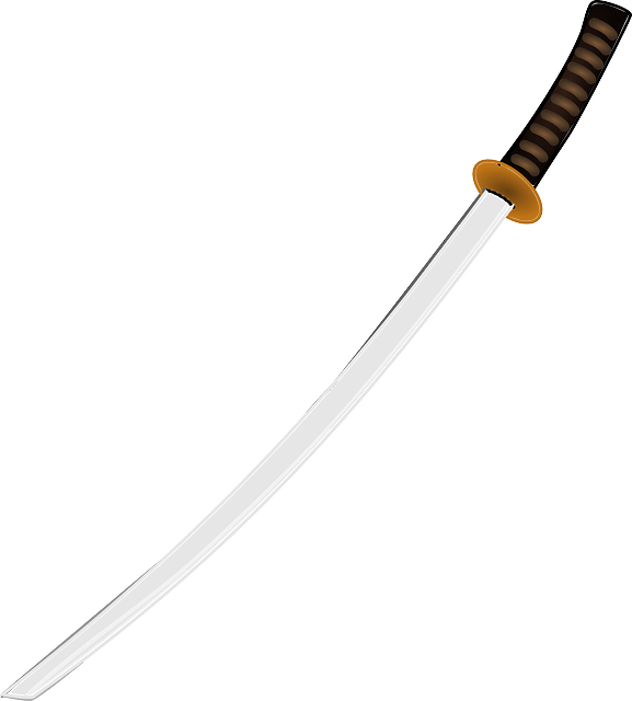 samurai swords crossed png