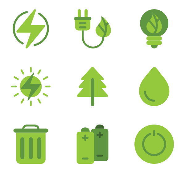 green energy icon