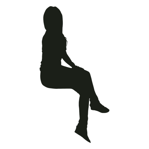 human silhouette side png