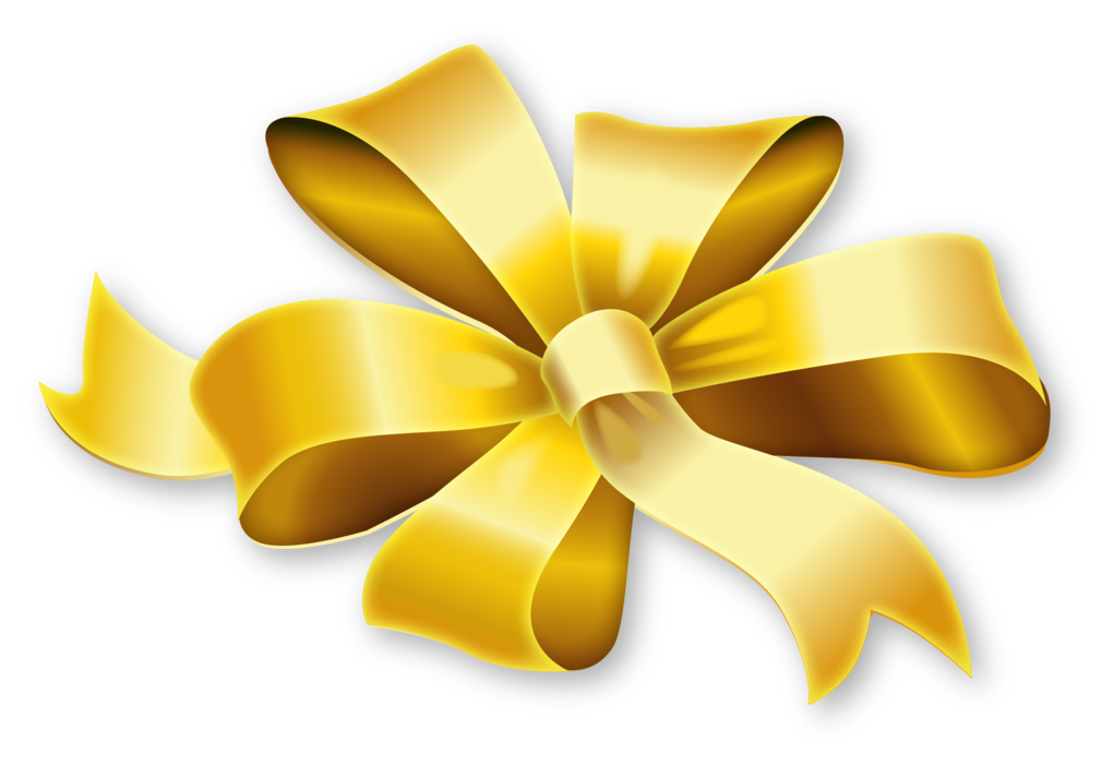 golden ribbon png