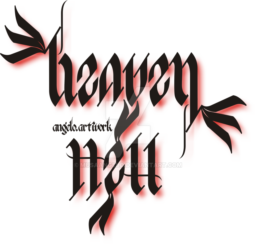 heaven and hell logo