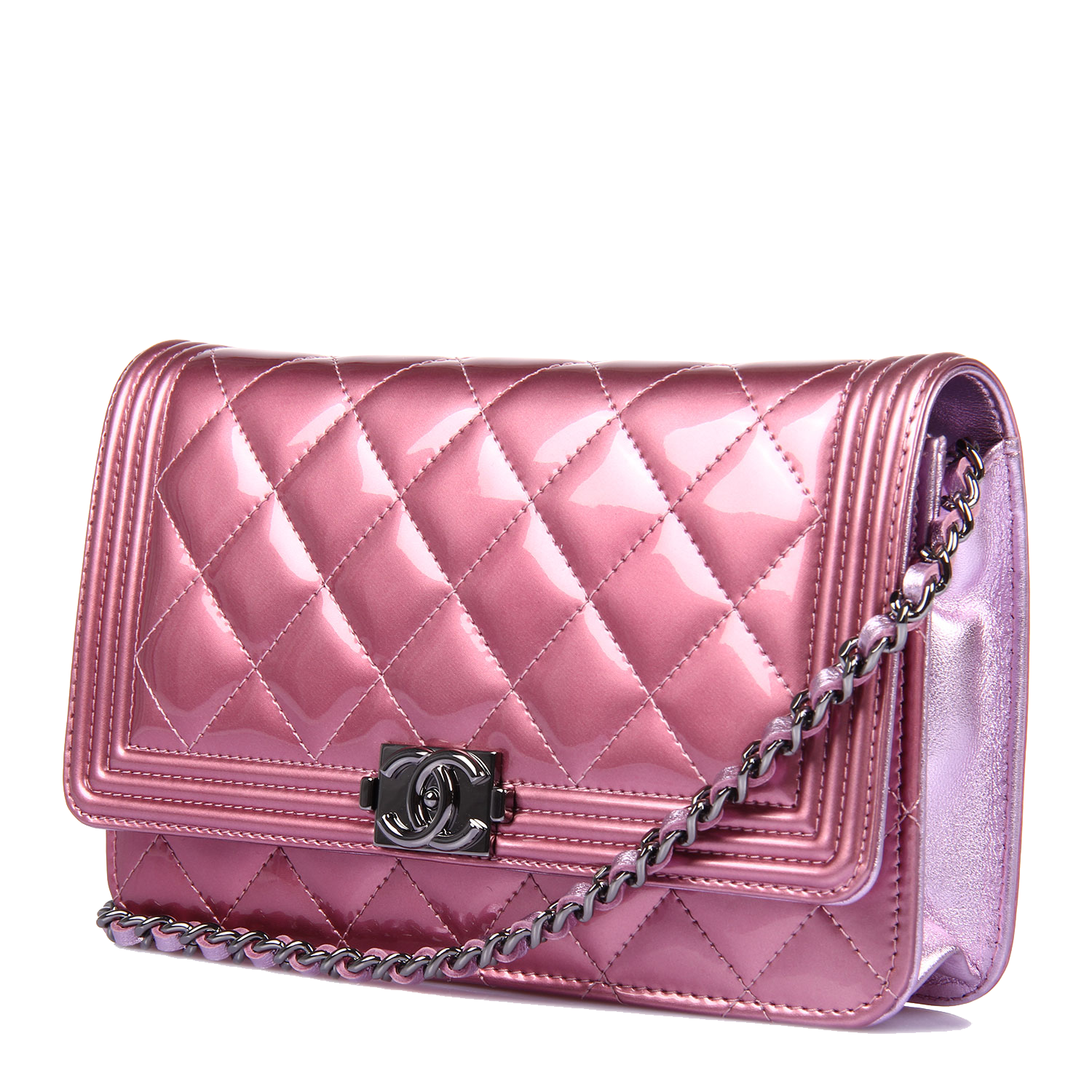 Download Handbag Leather Black Chanel HQ Image Free HQ PNG Image