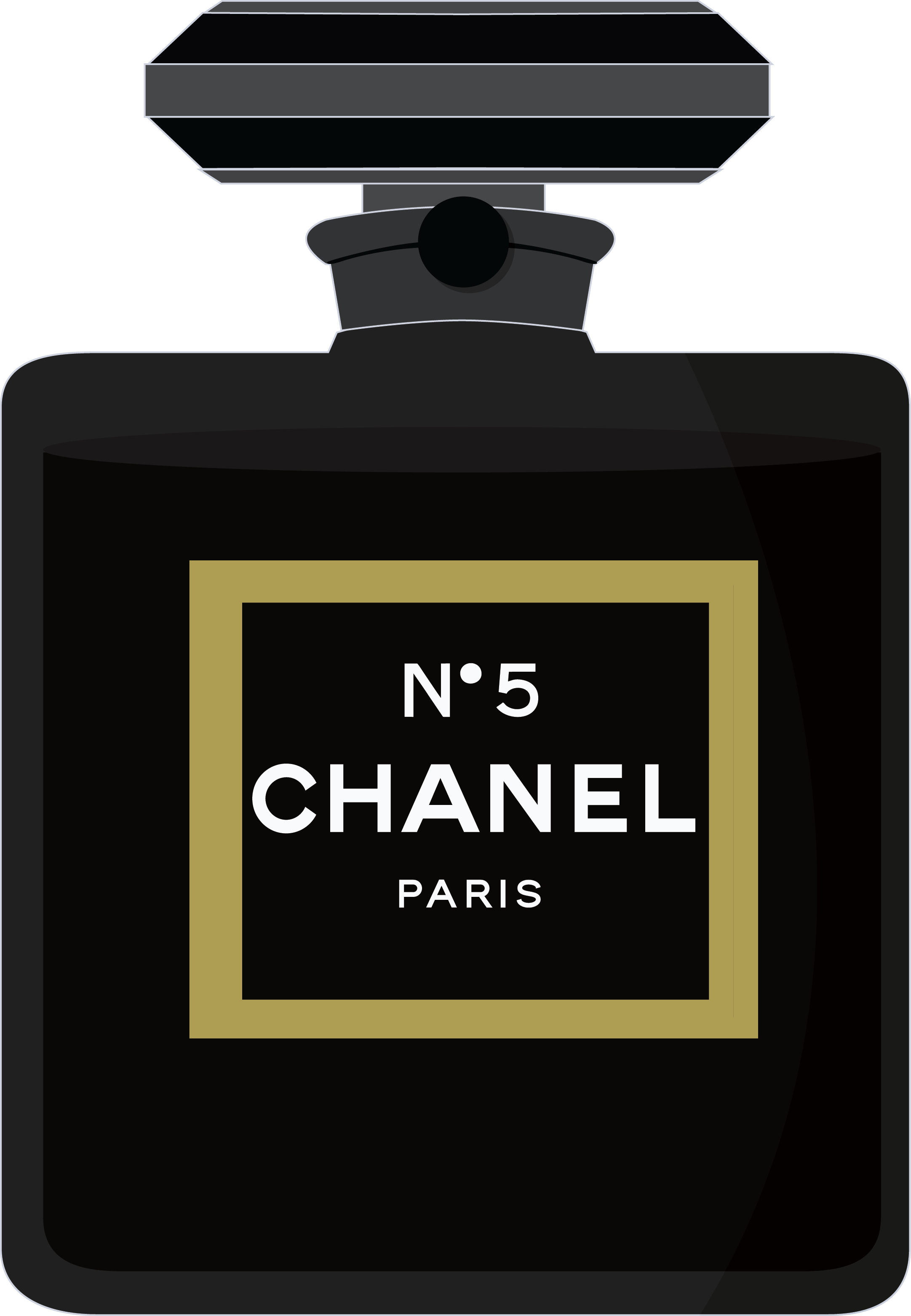 Download No. Sticker Decal Coco Logo Chanel HQ PNG Image in