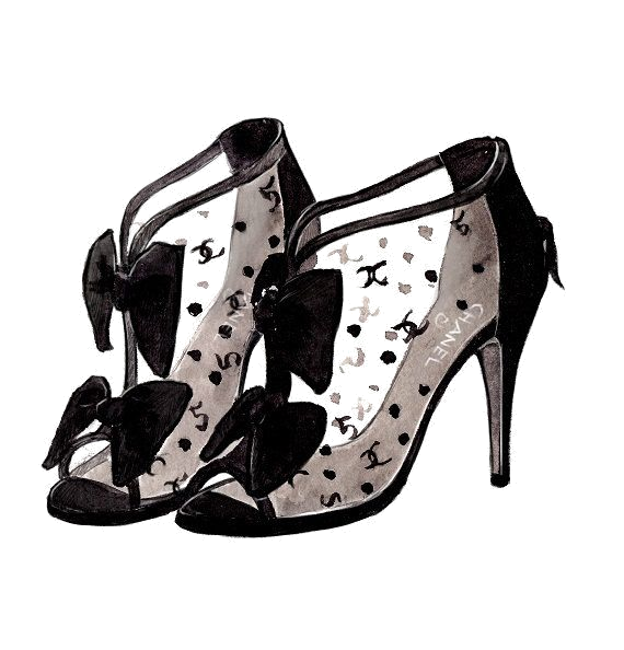 Download Fashion Clothing Chanel Illustration Shoe Free Download PNG HQ HQ  PNG Image