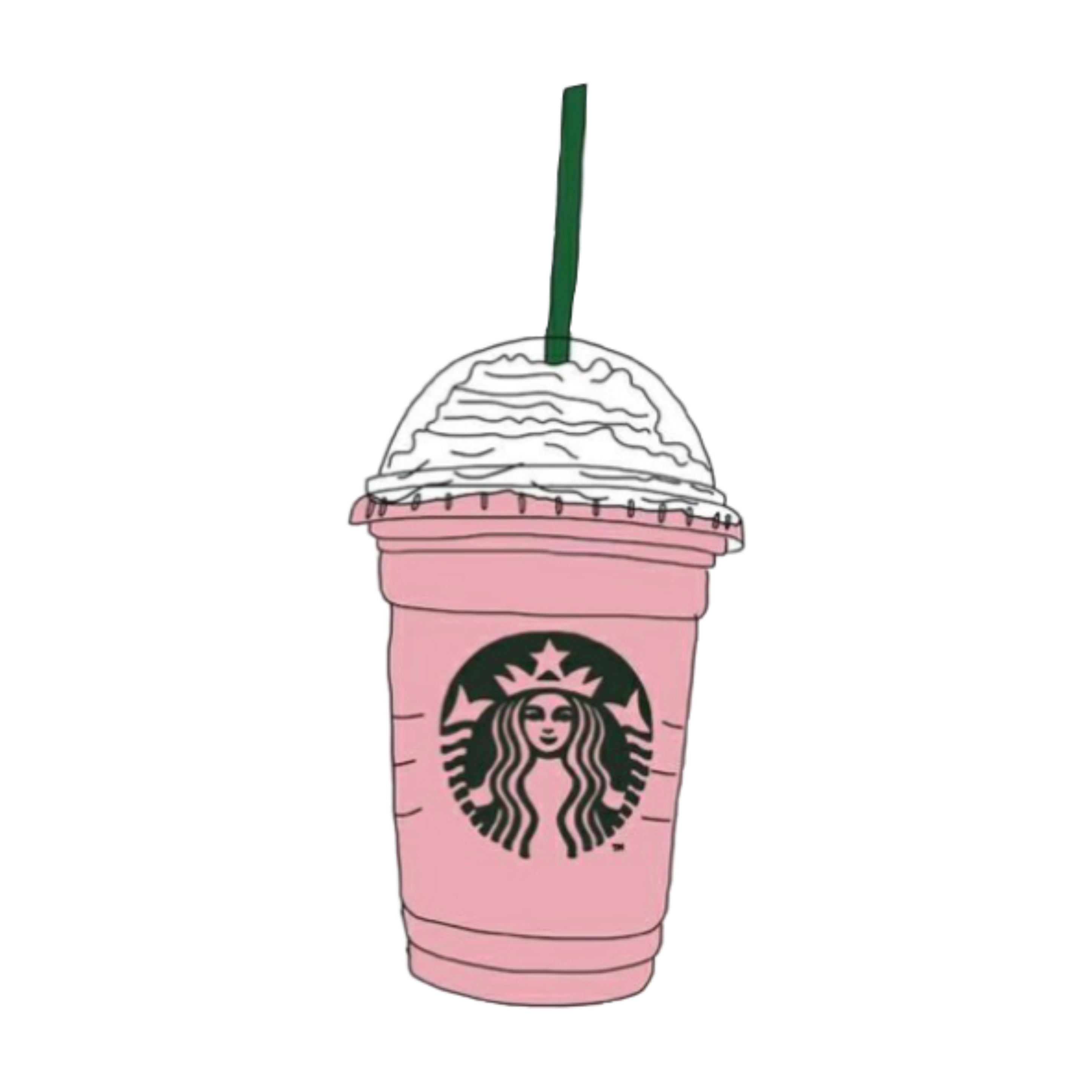 starbucks drawing png