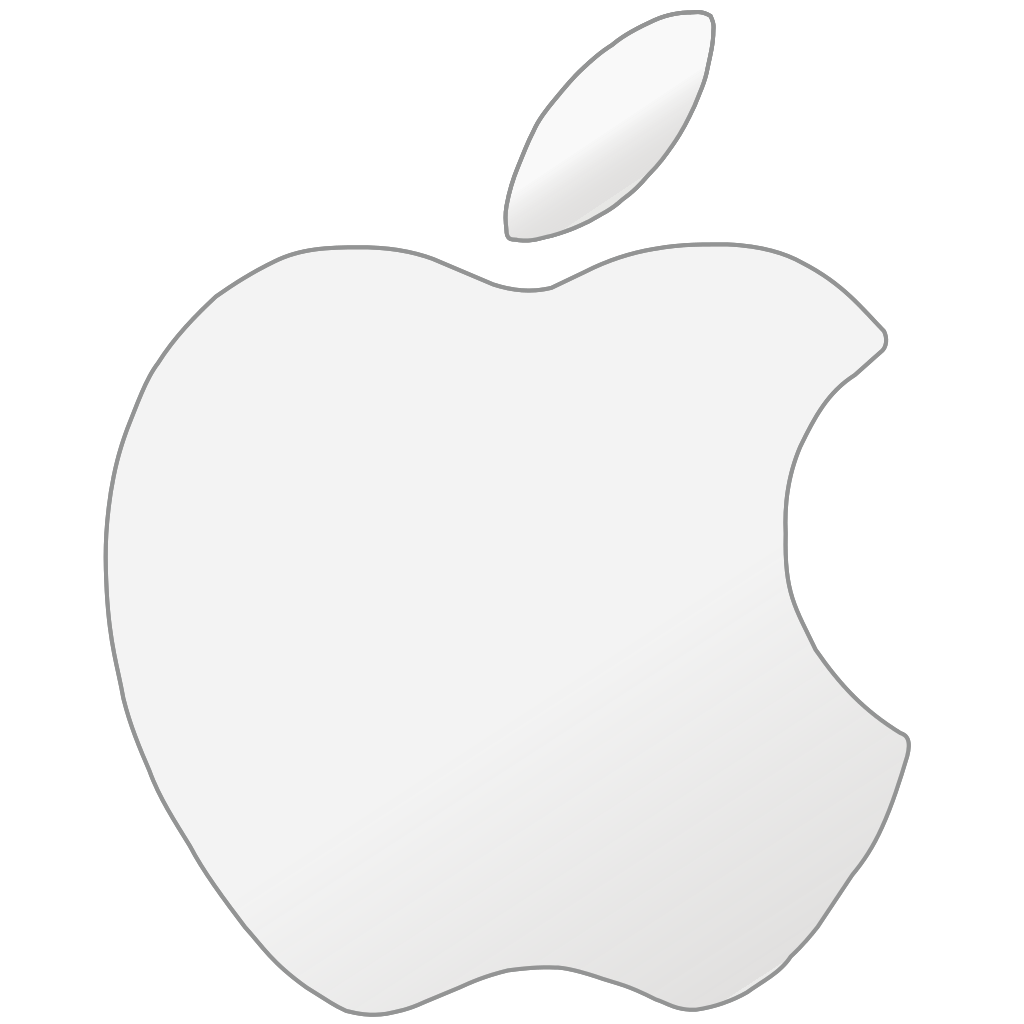 Apple Icon White Transparent