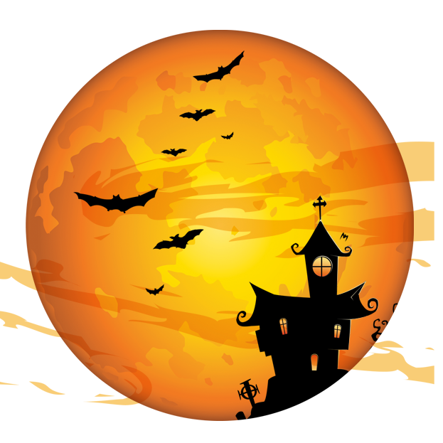 Halloween with the Moon