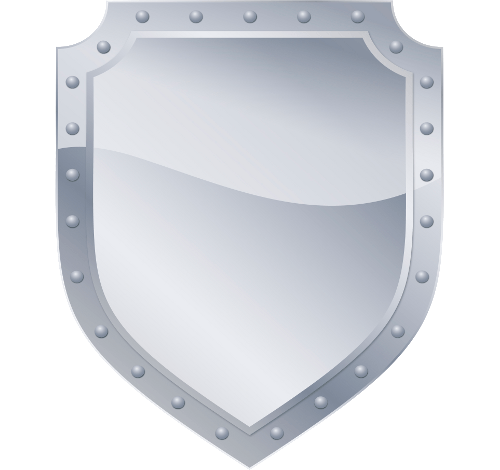 silver shield png