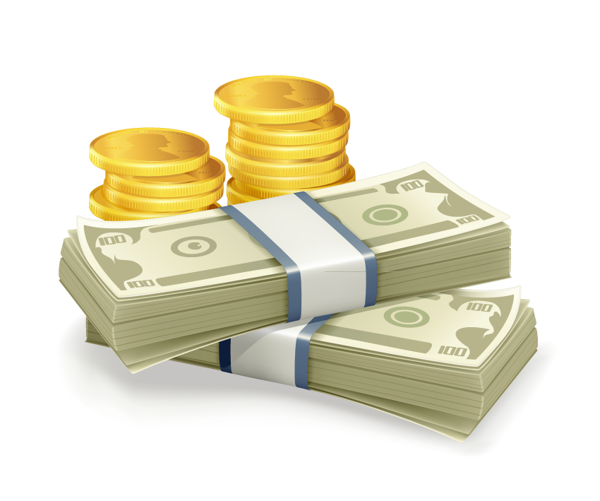 Bank money bill dollar chash Royalty Free Vector Image