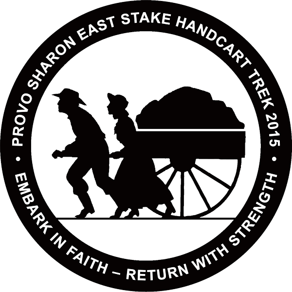 hand cart trek clipart