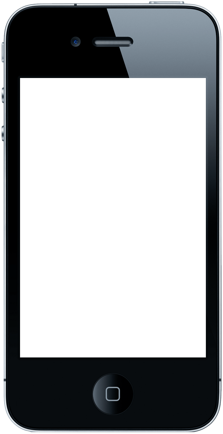 iphone 5 black png