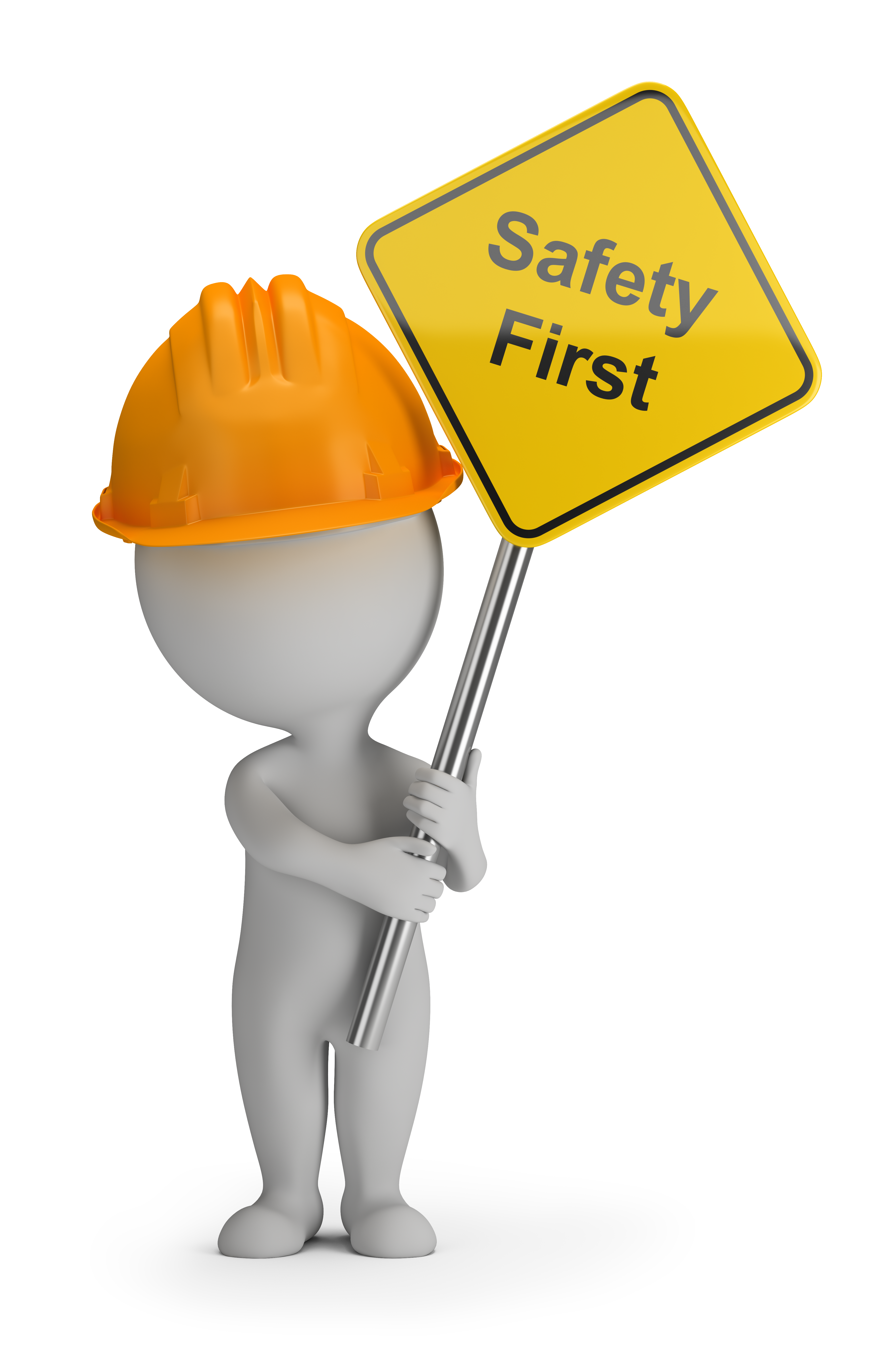 Safety First Super Quality Sign Stock Illustration - Illustration