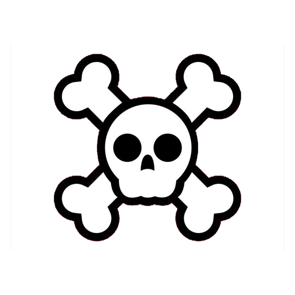 Download And Cartoon Skull Crossbones Free Transparent Image HD HQ PNG  Image in different resolution