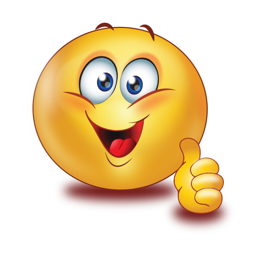 thumbs up emoji decal