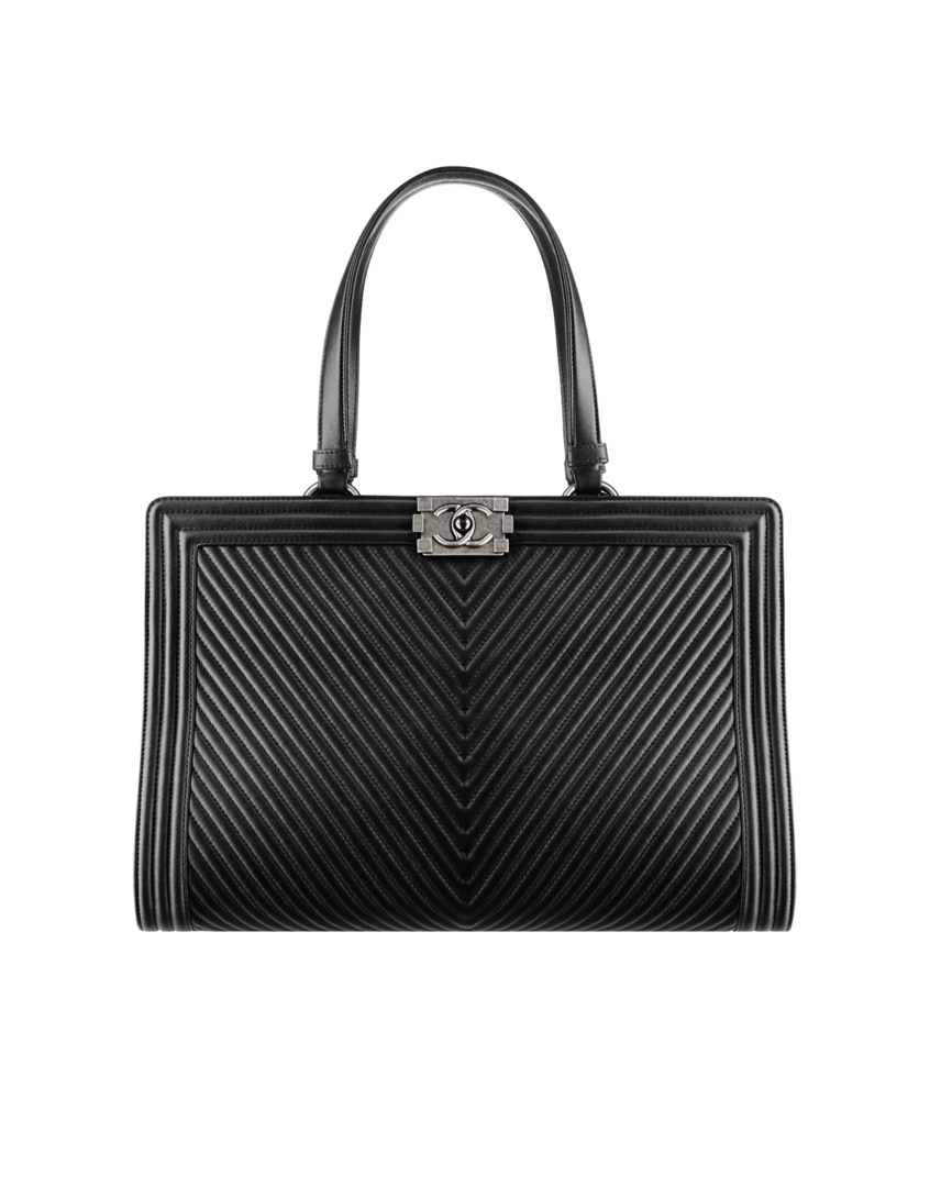 Download Handbag Black Chanel Free Transparent Image HQ HQ PNG Image