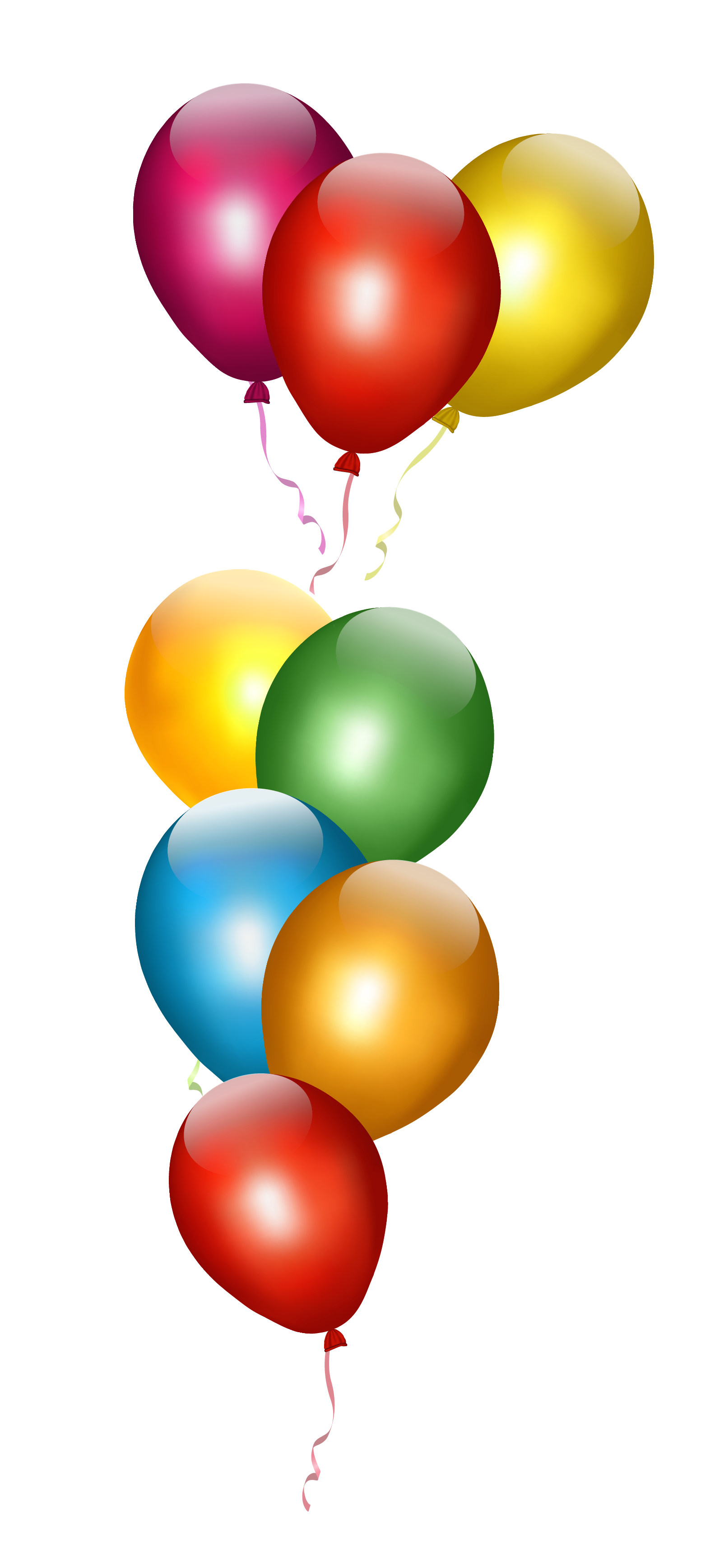 Birthday balloons online transparent