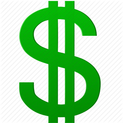 dollar sign png green