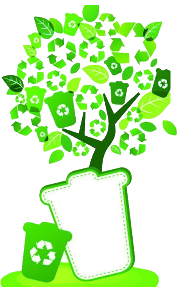 Recycle Tree Clip Art