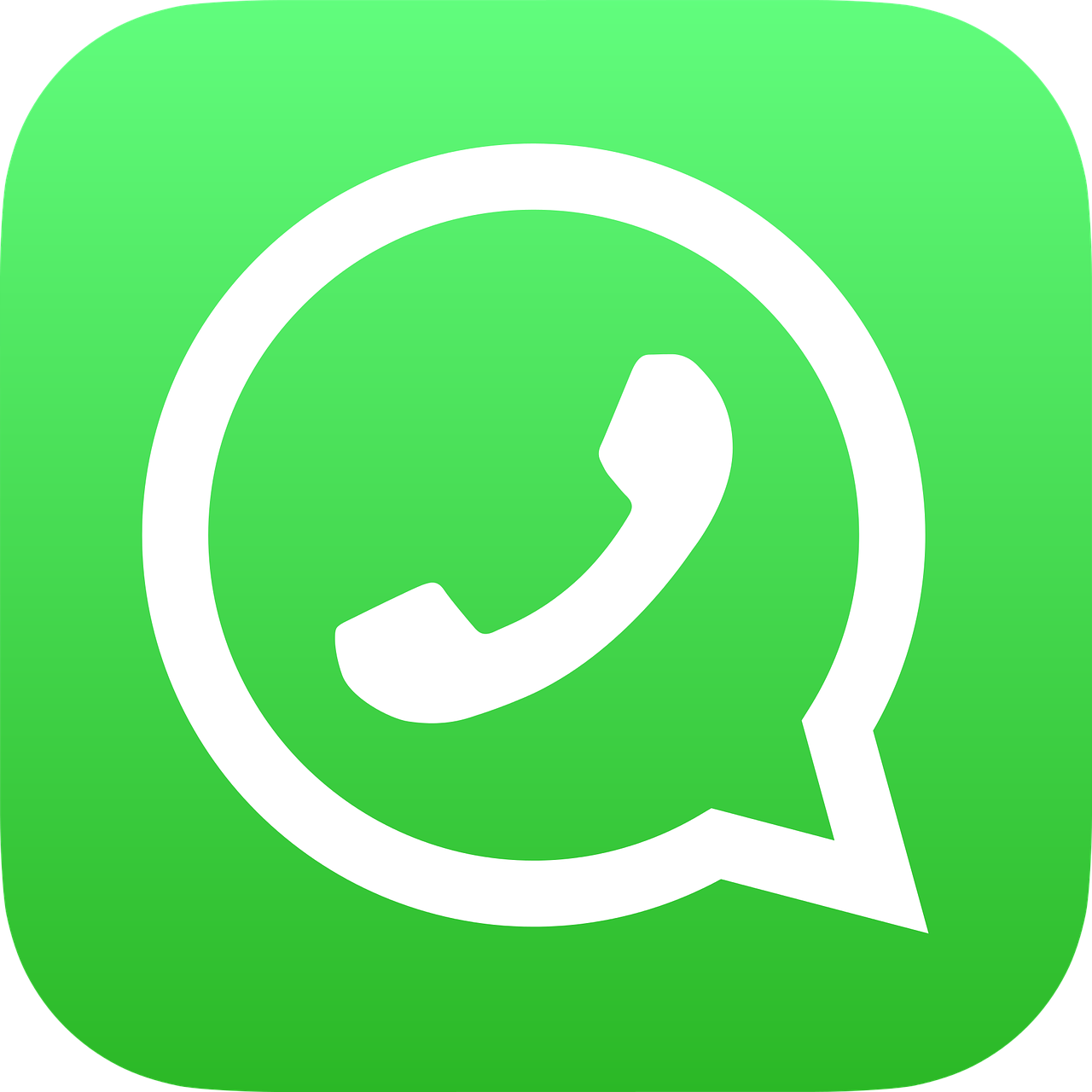 whatsapp logo vector free download