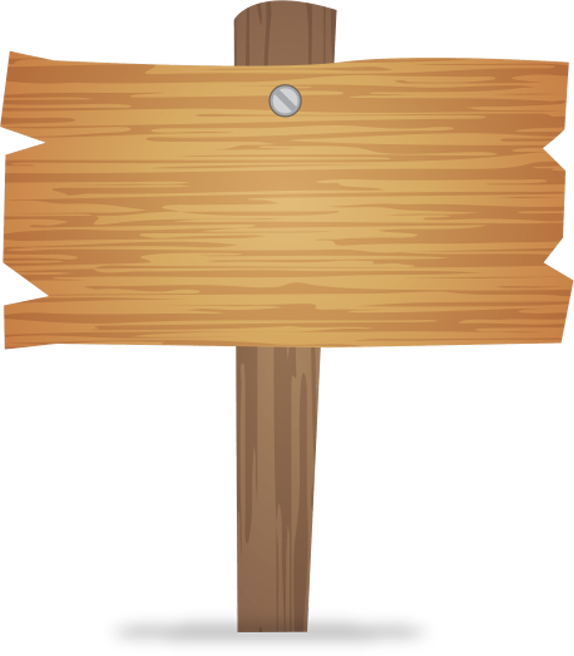 Wood Sign Png